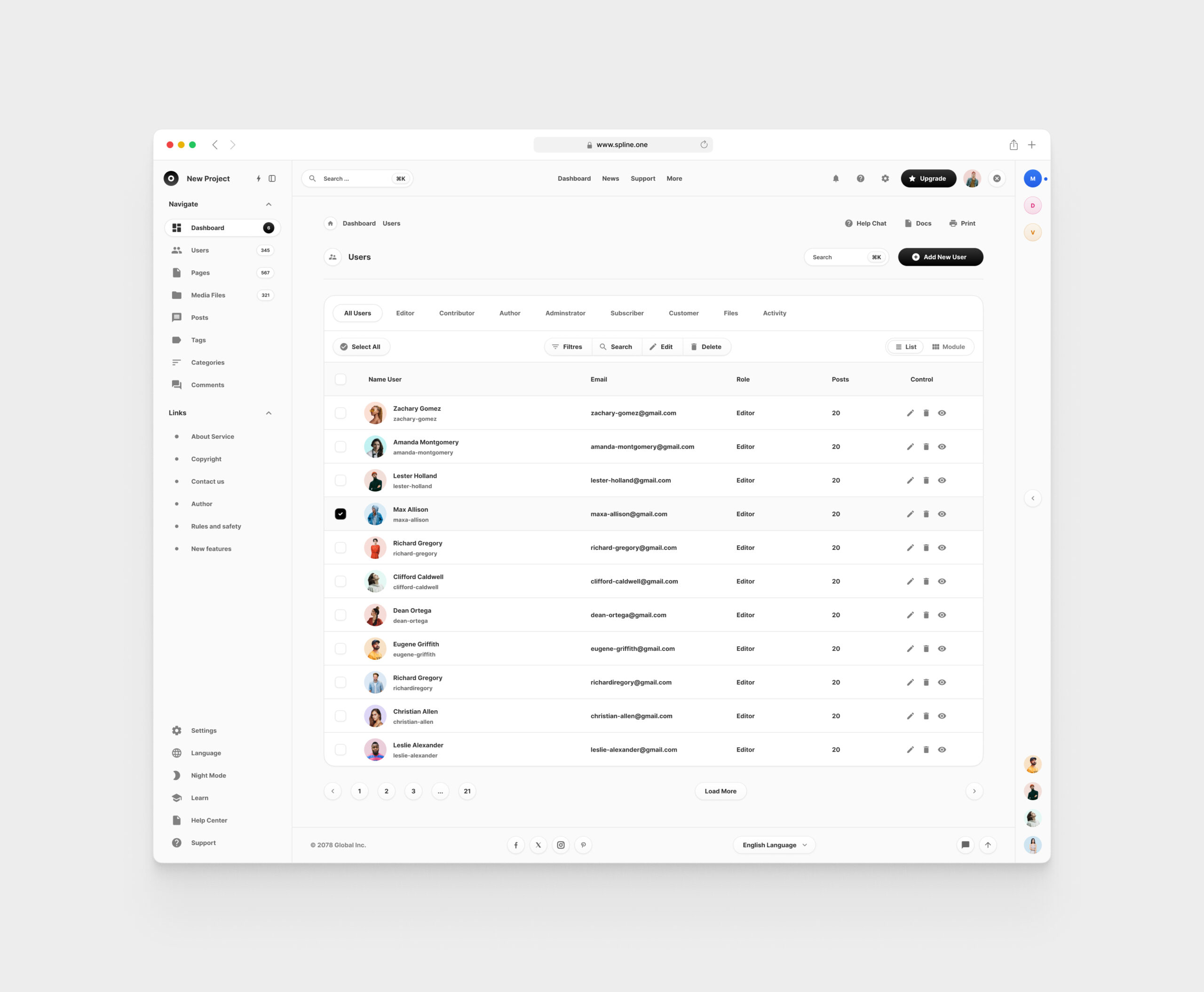 CMS for Figma Templates (0018)