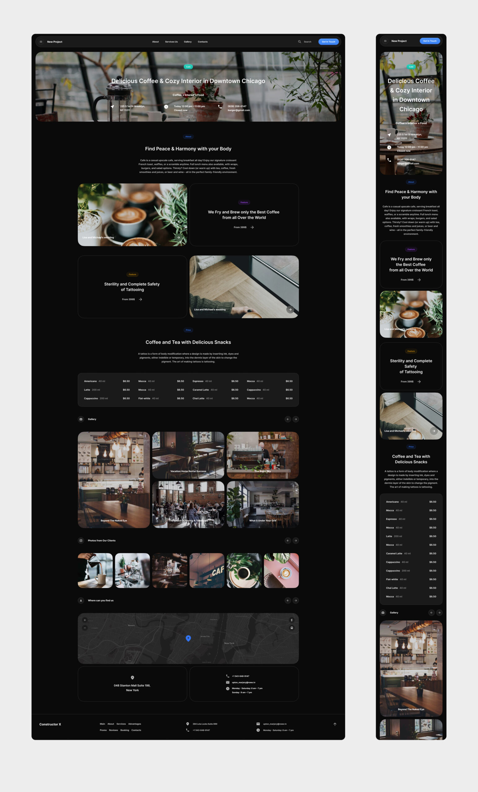 Coffee Template for Figma (0051)