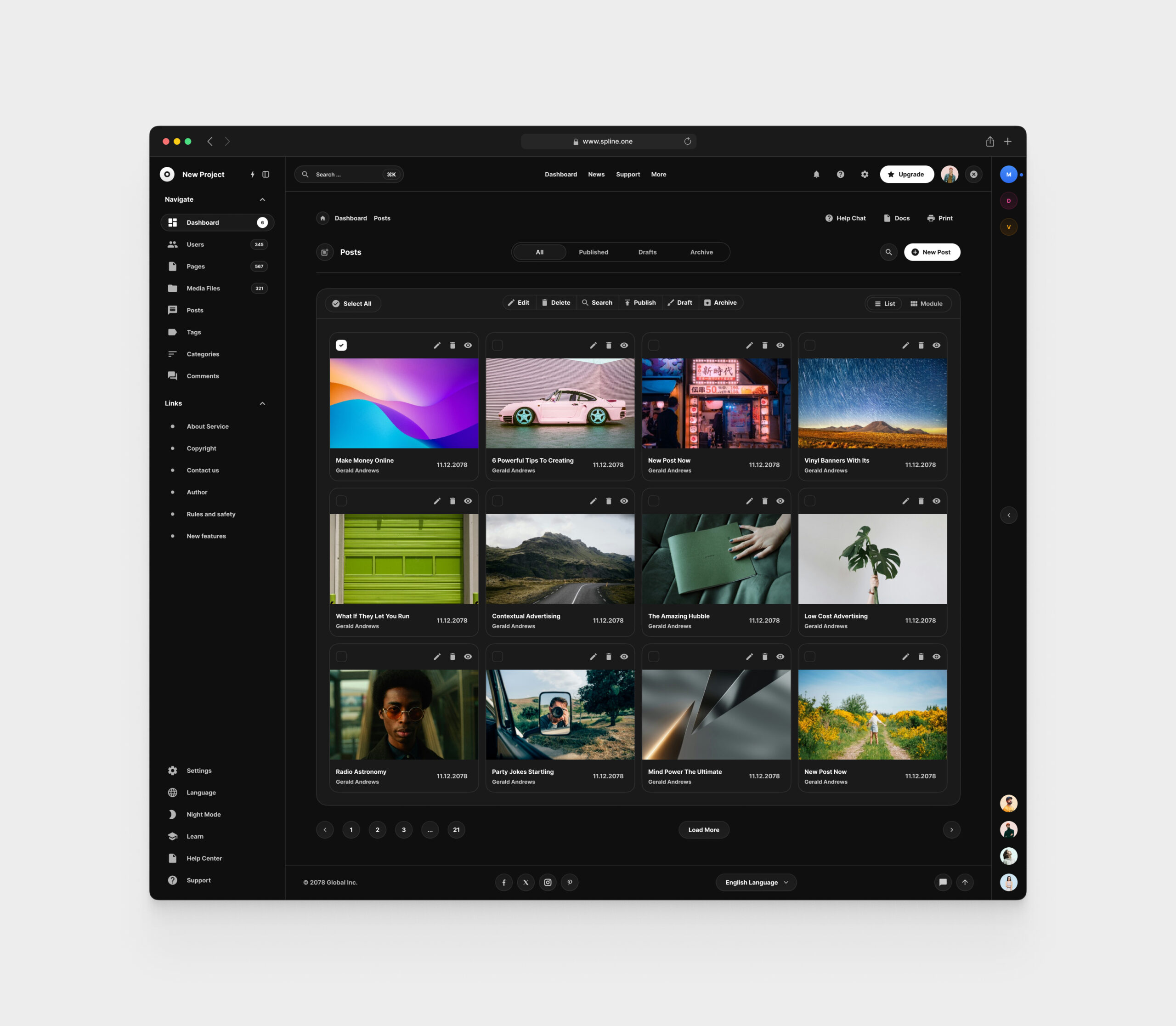 CMS for Figma Templates (0018)