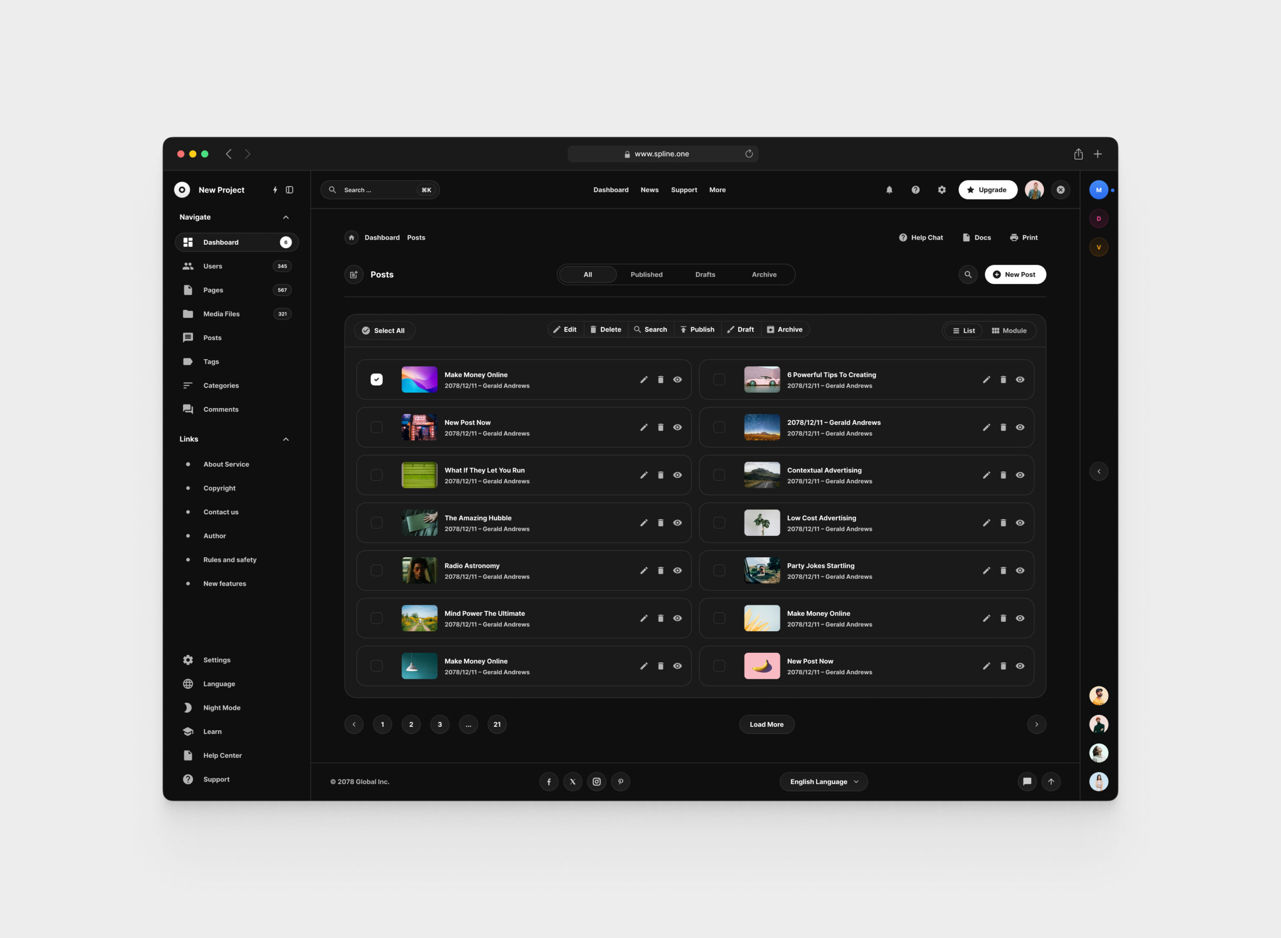 CMS for Figma Templates (0018)
