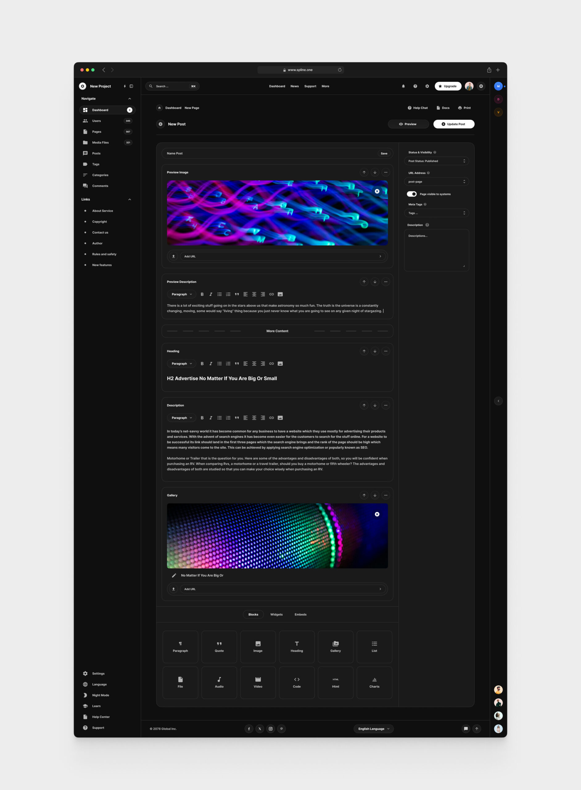 CMS for Figma Templates (0018)