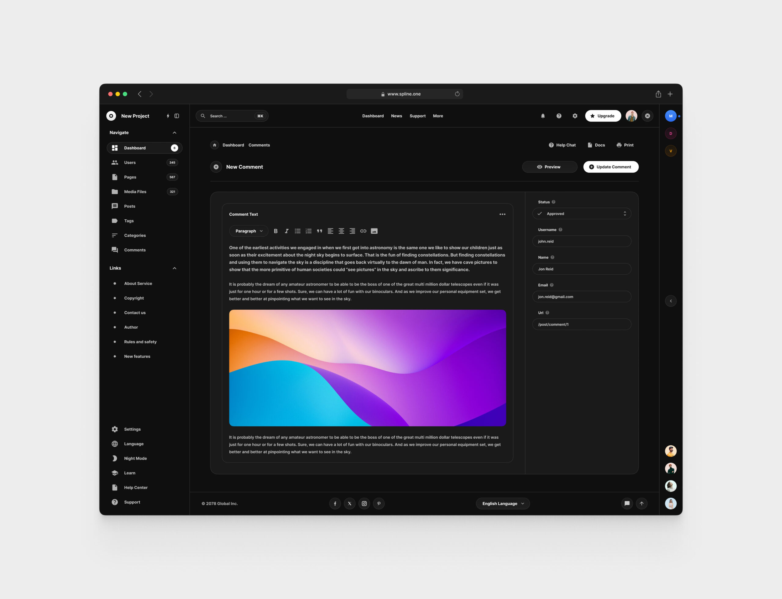 CMS for Figma Templates (0018)