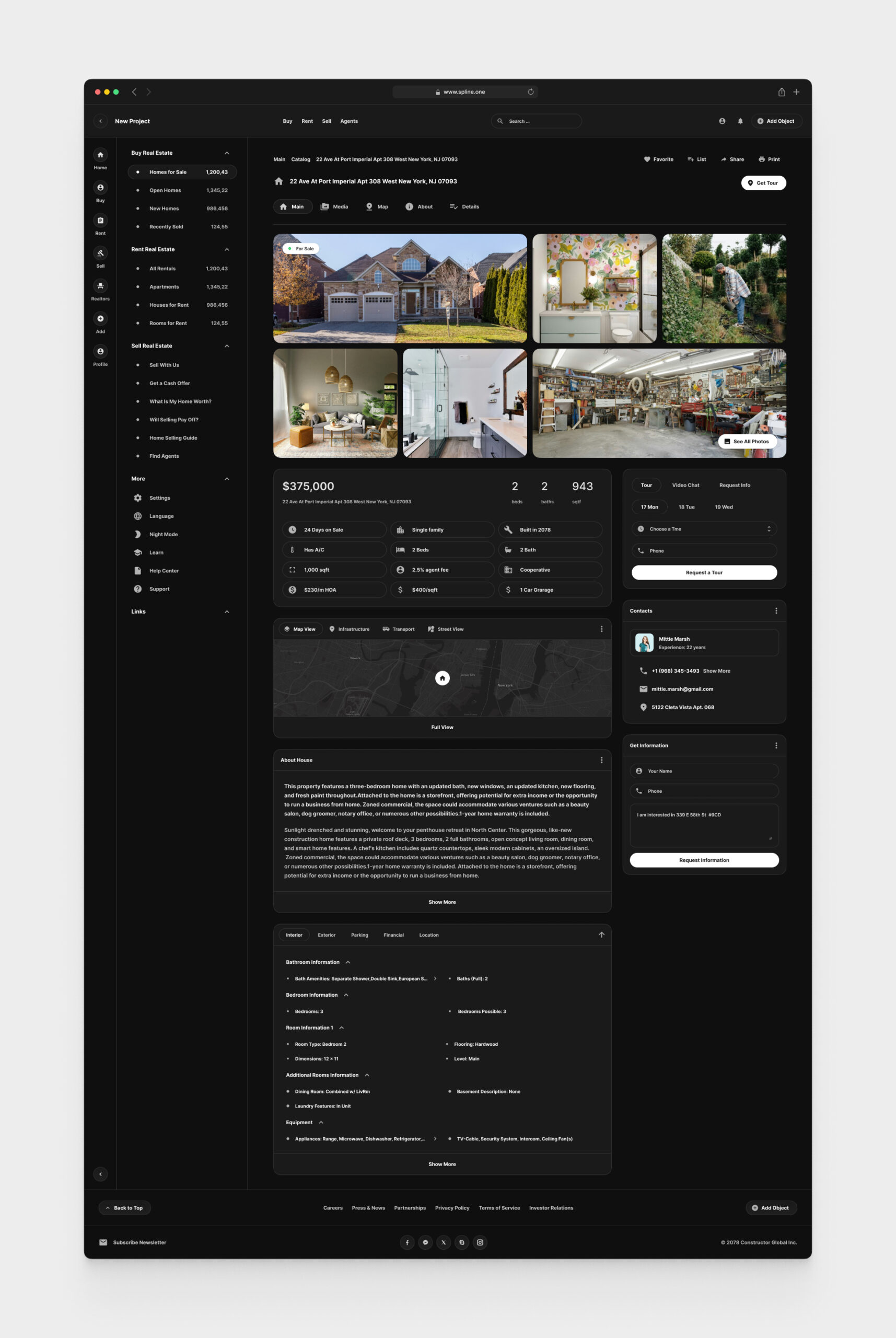 Real Estate for Figma Templates (0023)