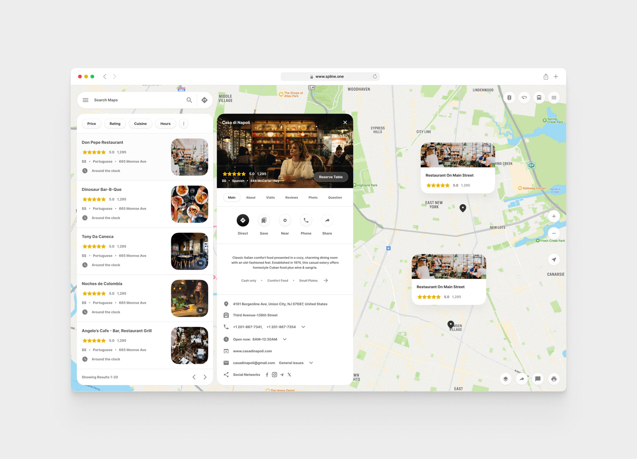 Map for Figma Templates (0029)