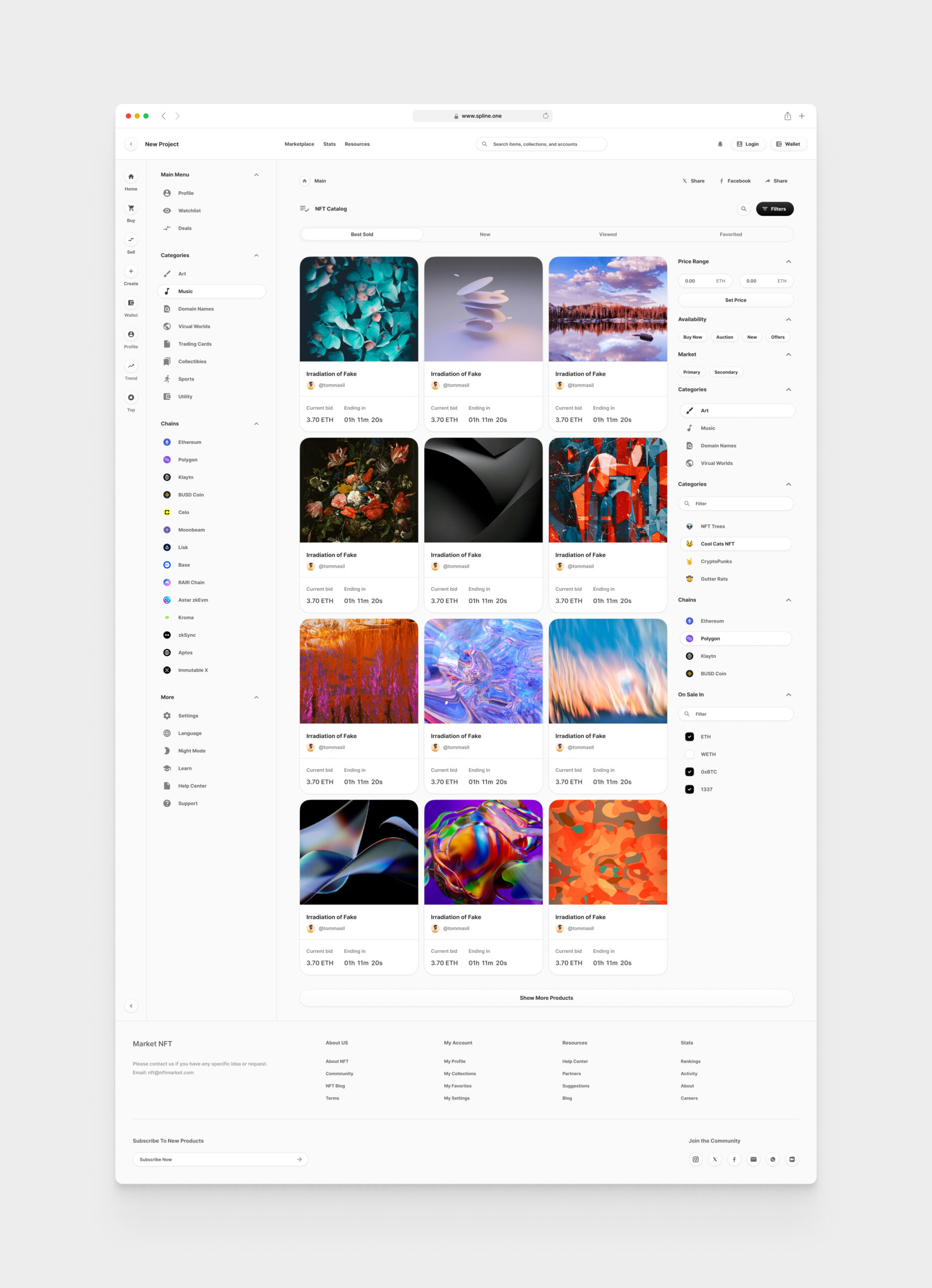 NFT for Figma Templates (0028)