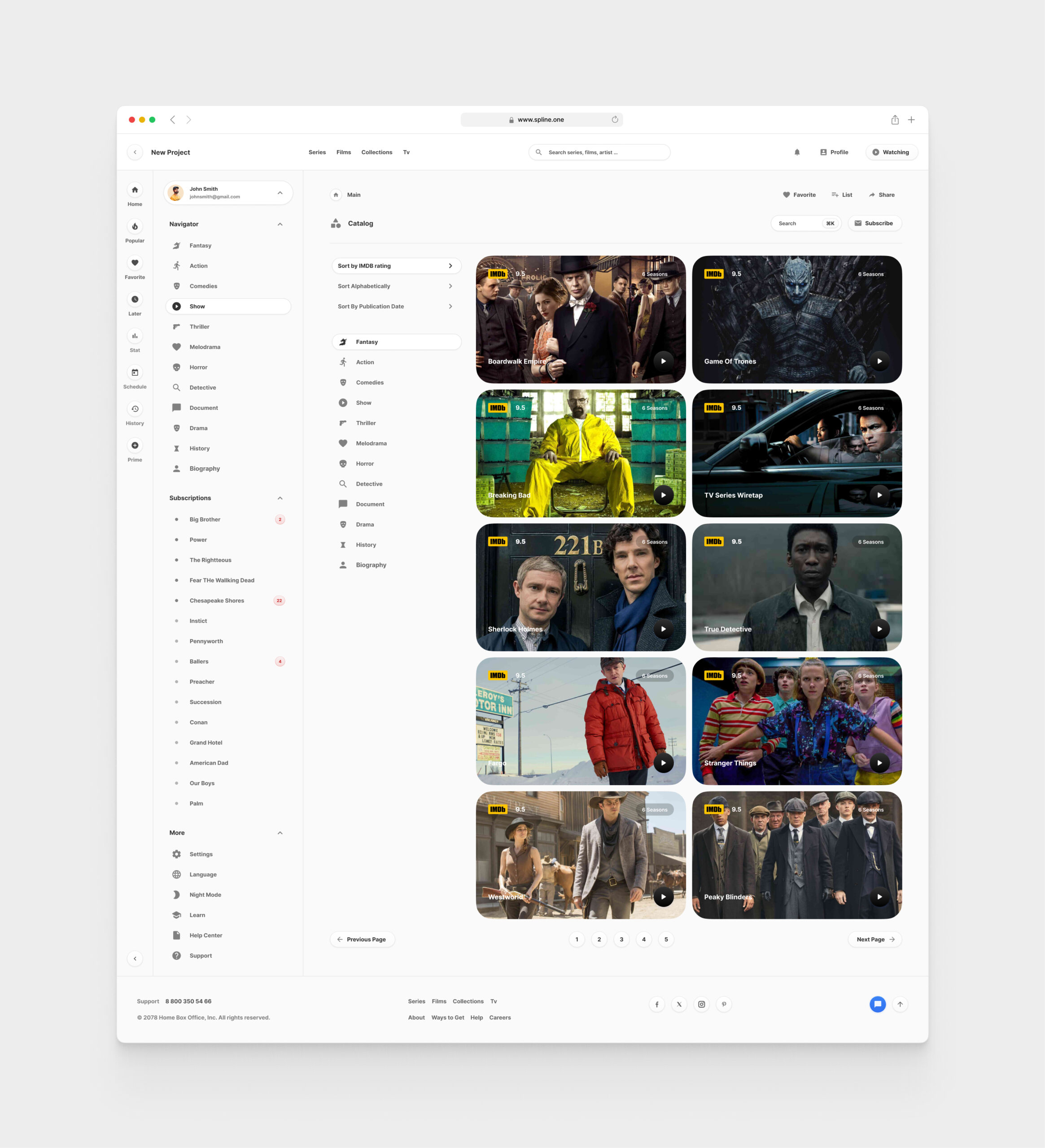 Cinema for Figma Templates (0026)