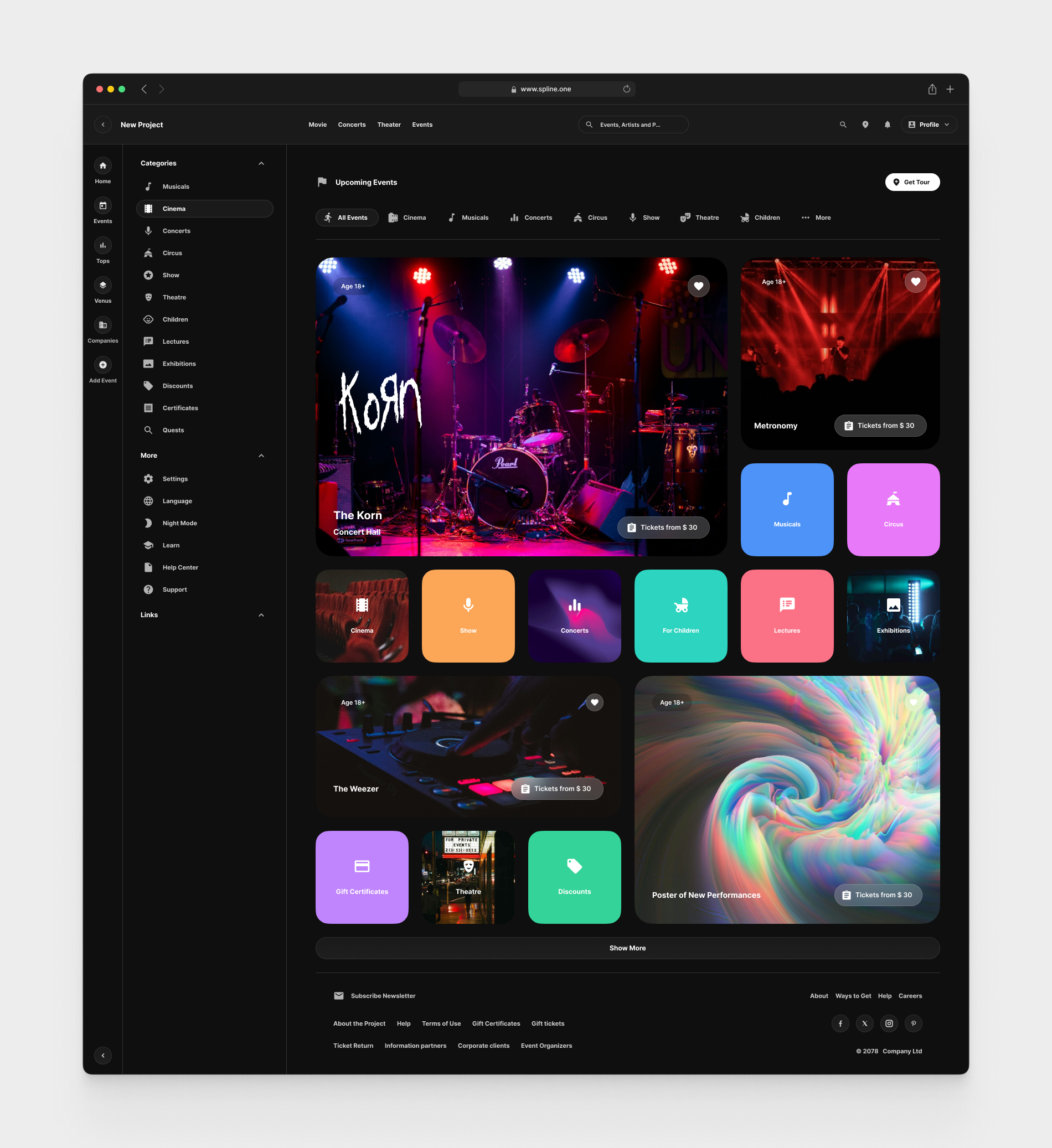Events for Figma Templates (0025)