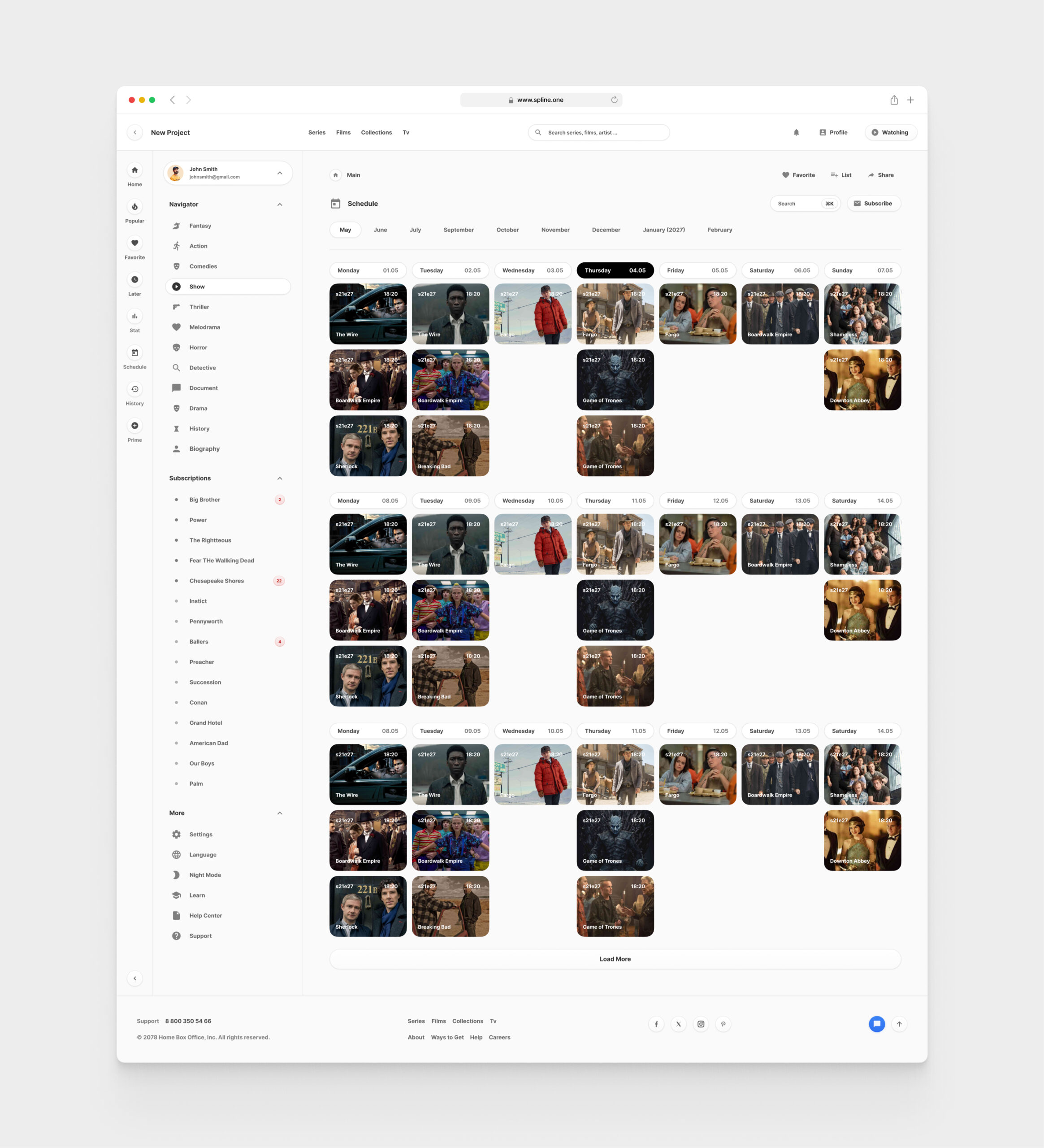 Cinema for Figma Templates (0026)