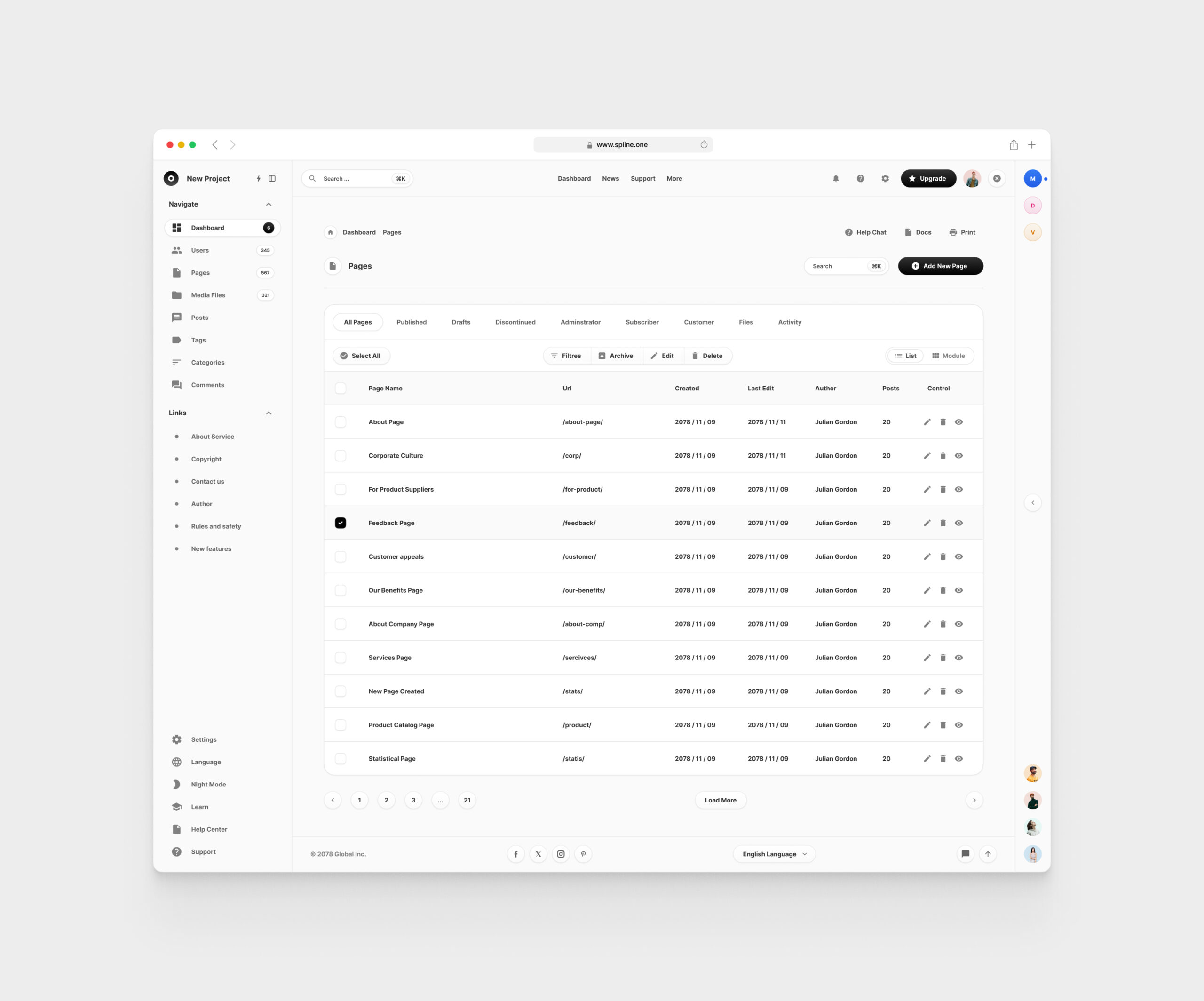 CMS for Figma Templates (0018)