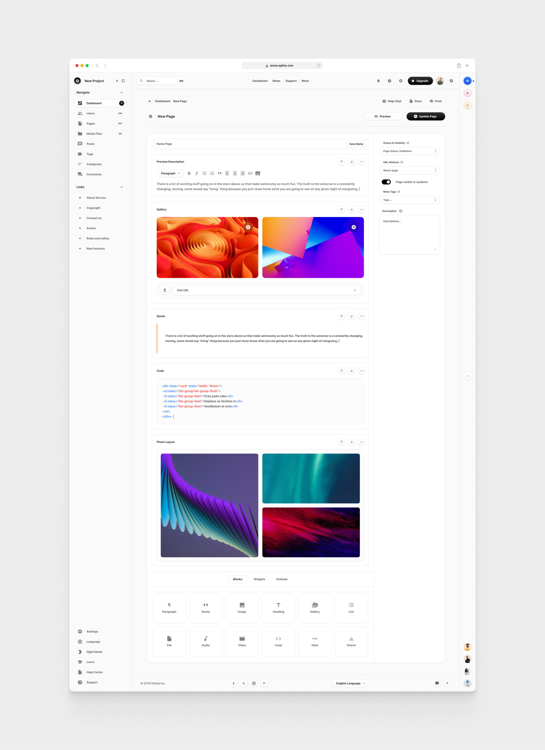 CMS for Figma Templates (0018)