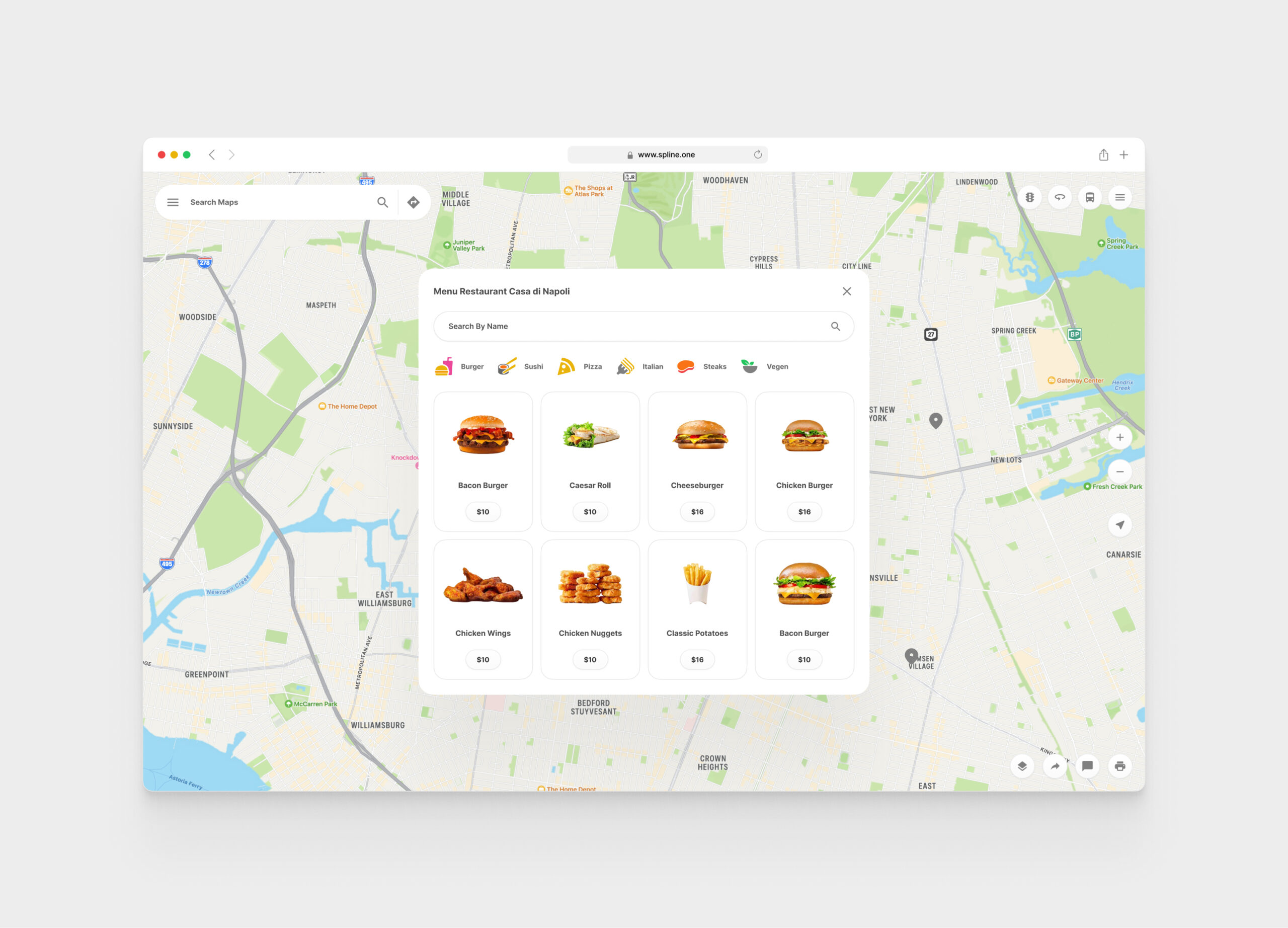 Map for Figma Templates (0029)