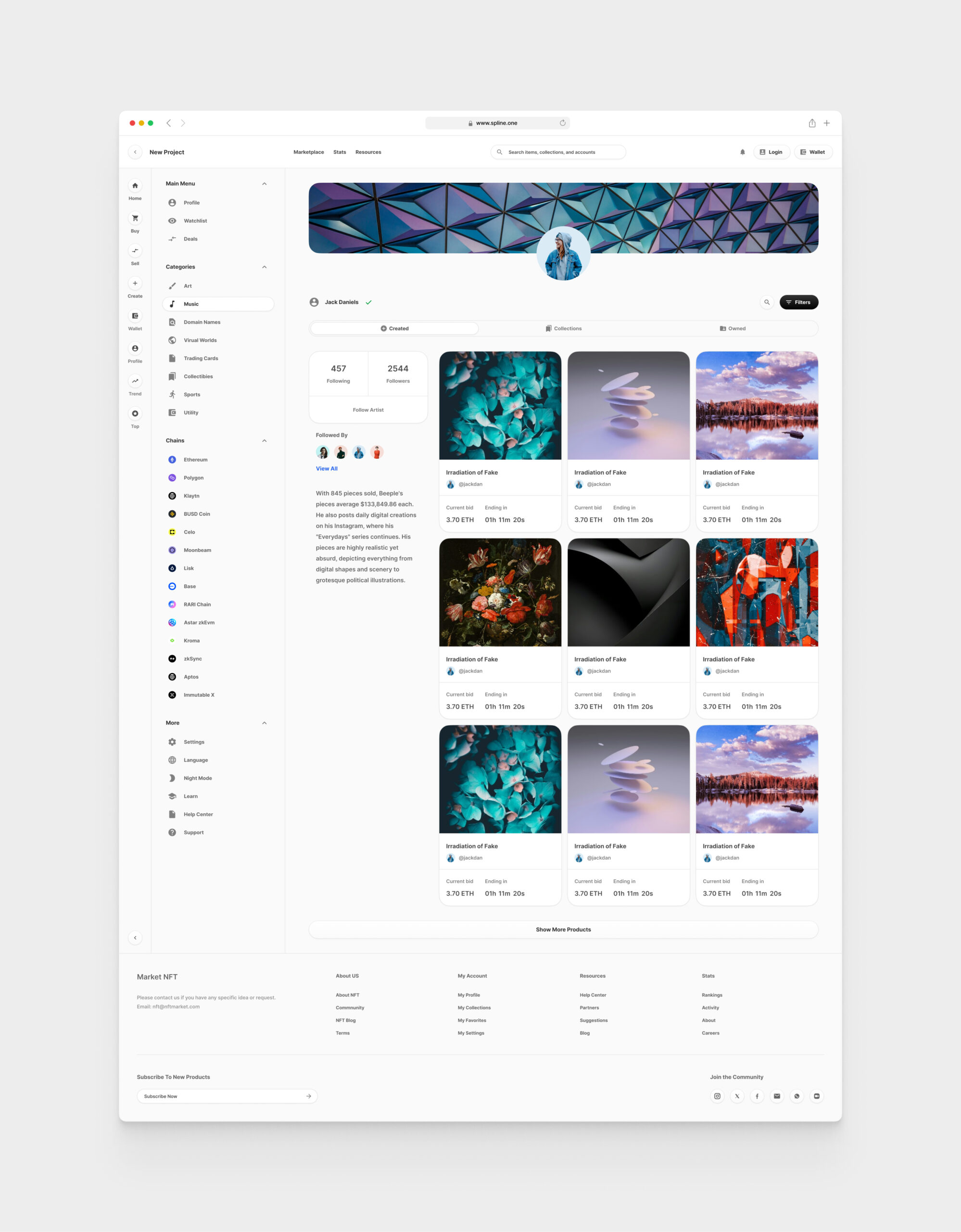 NFT for Figma Templates (0028)