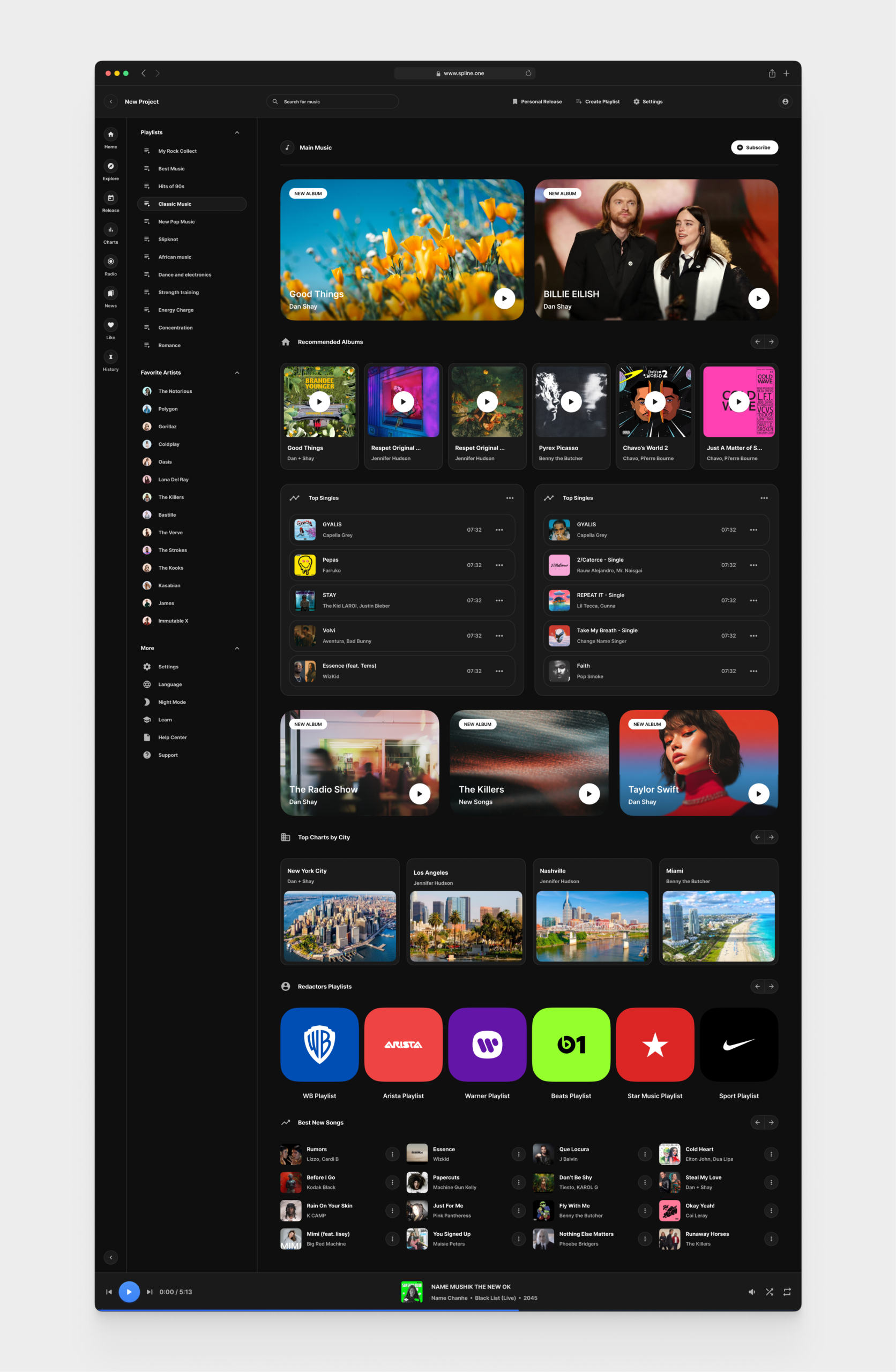 Music for Figma Templates (0033)