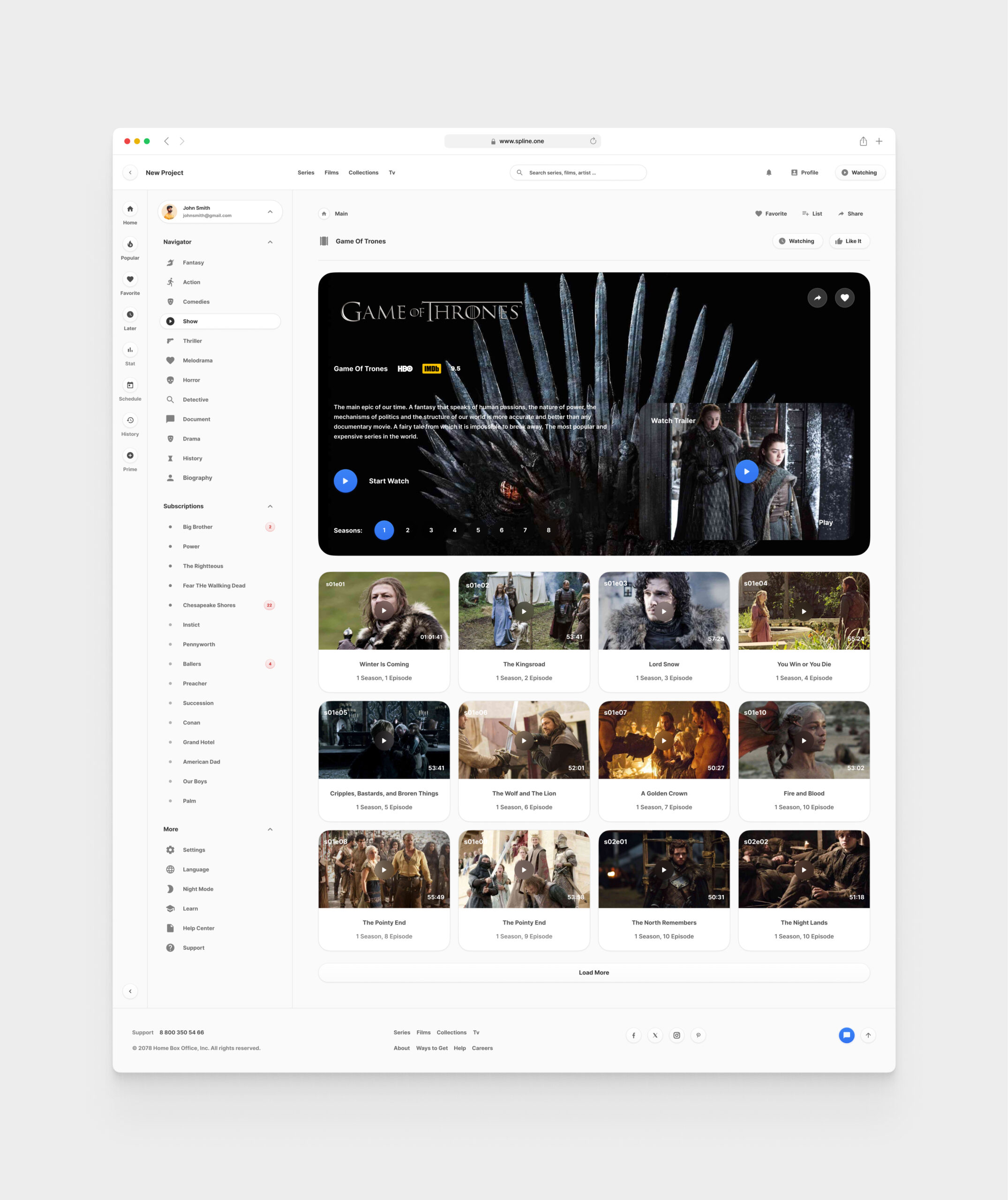 Cinema for Figma Templates (0026)