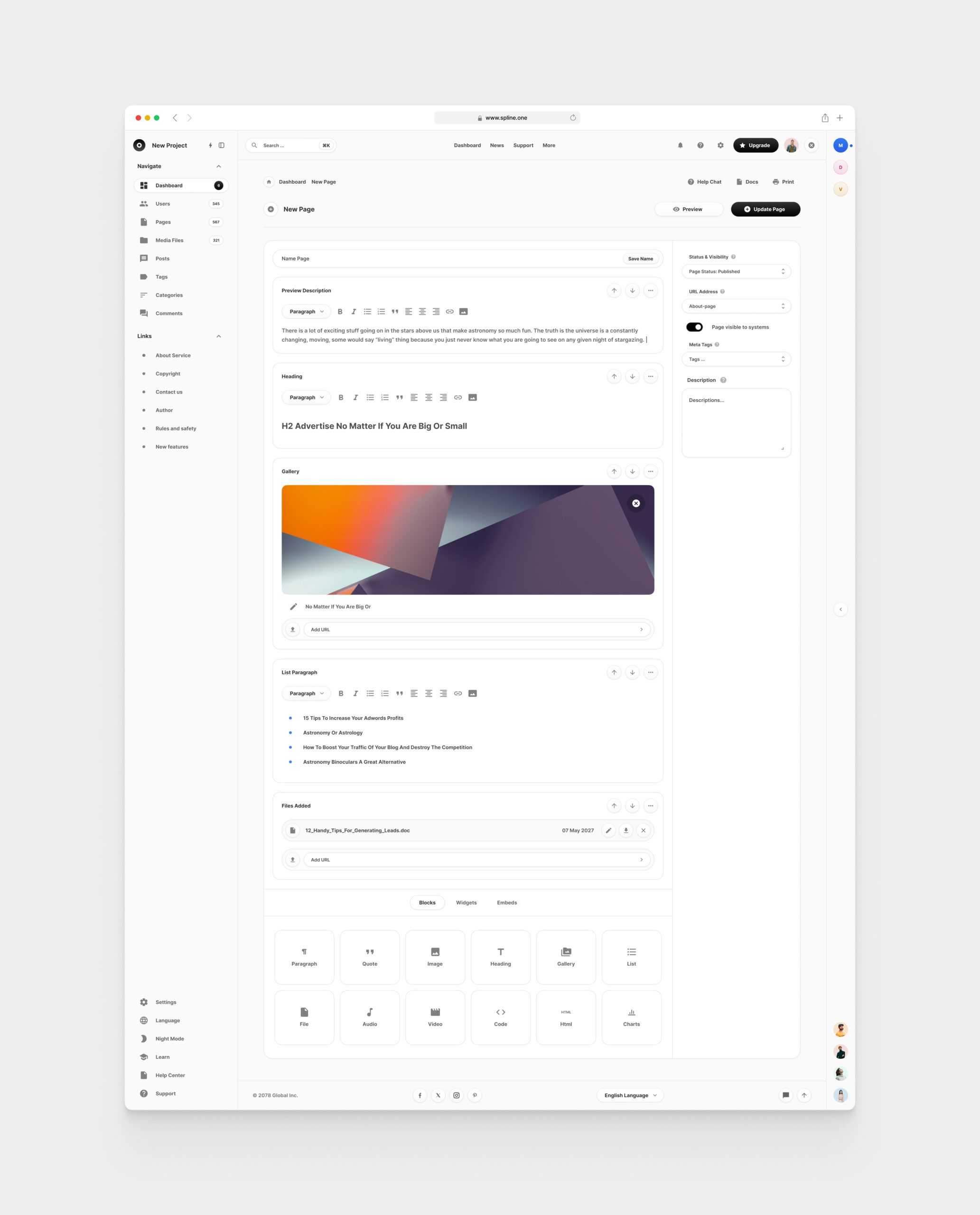 CMS for Figma Templates (0018)