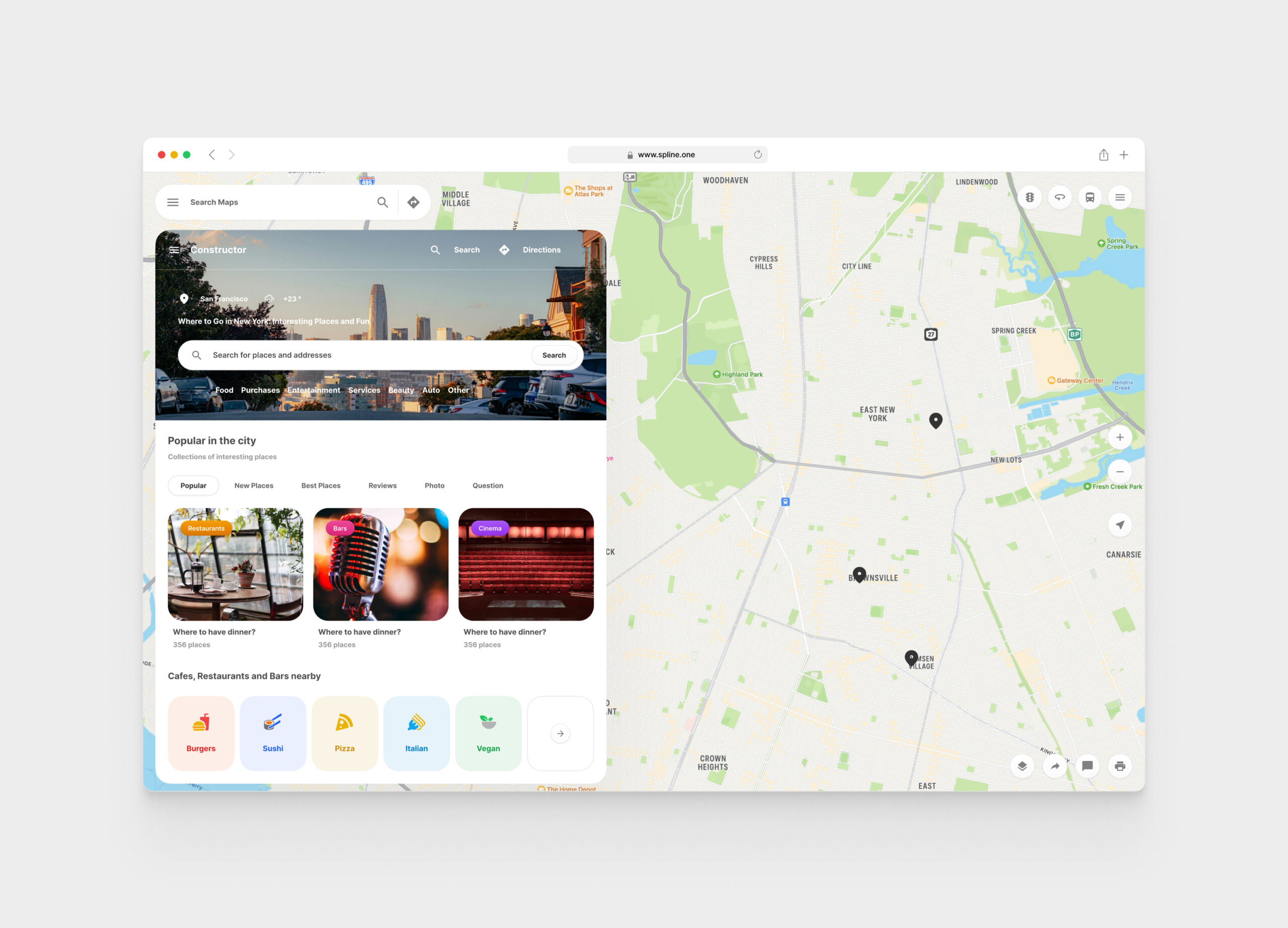 Map for Figma Templates (0029)