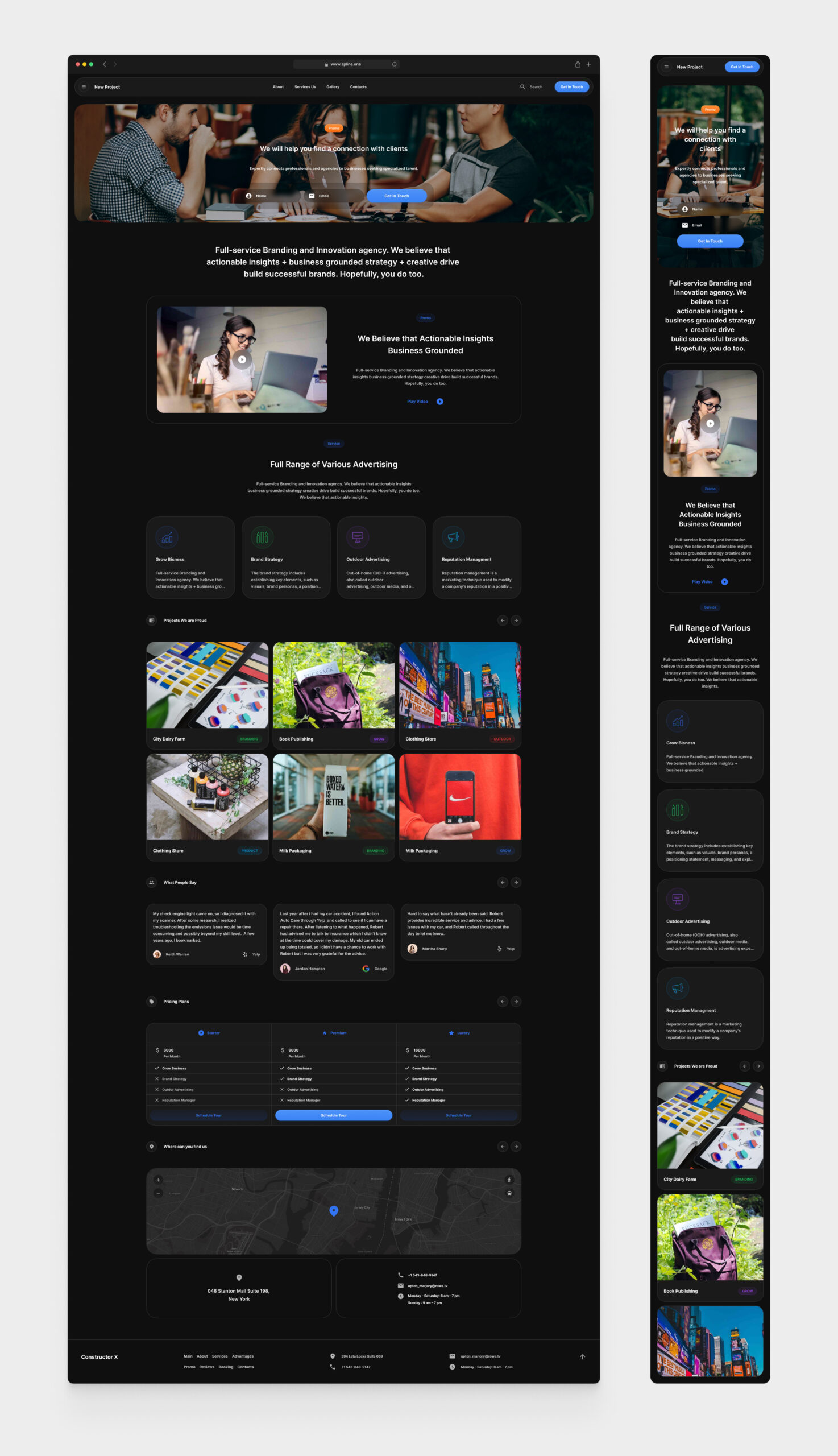 Marketing Template for Figma (0059)