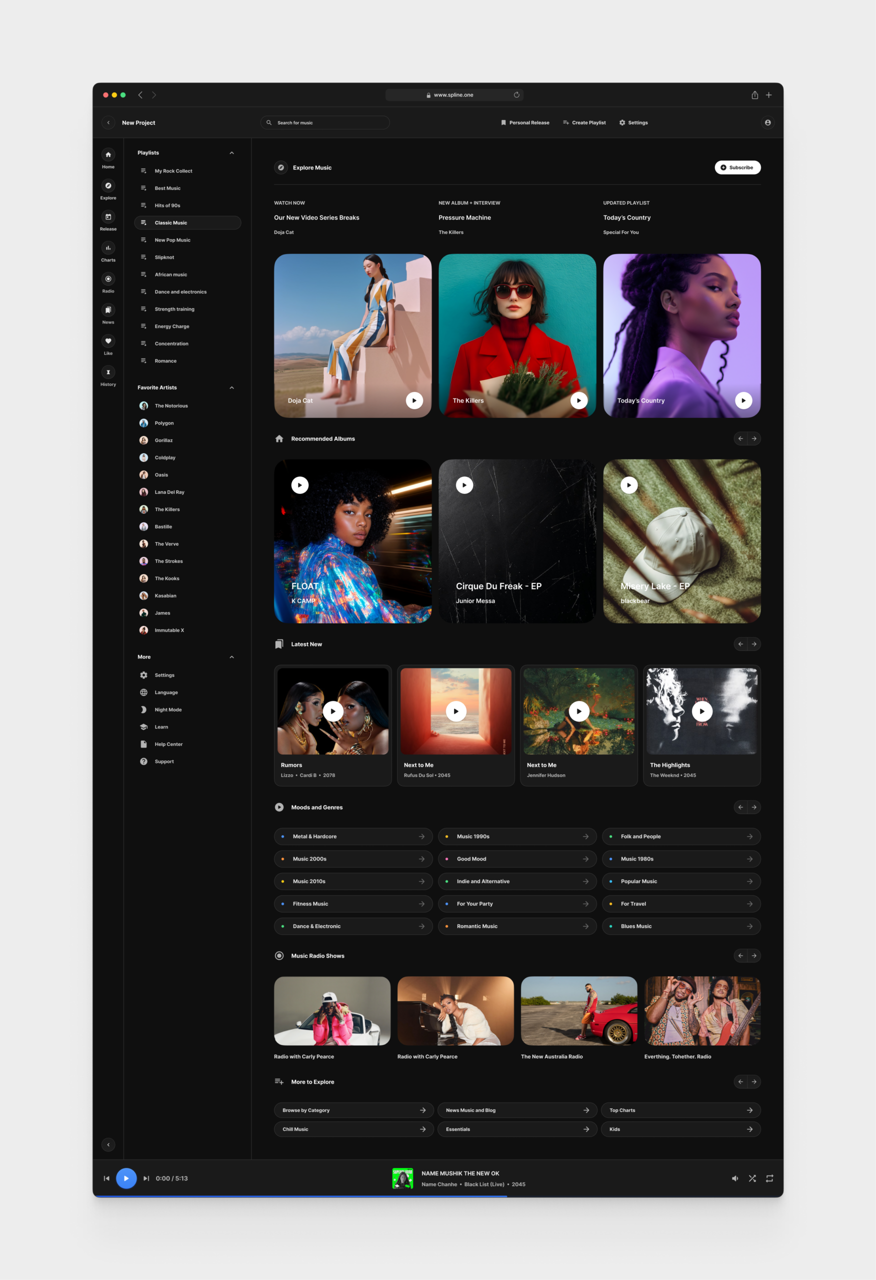 Music for Figma Templates (0033)