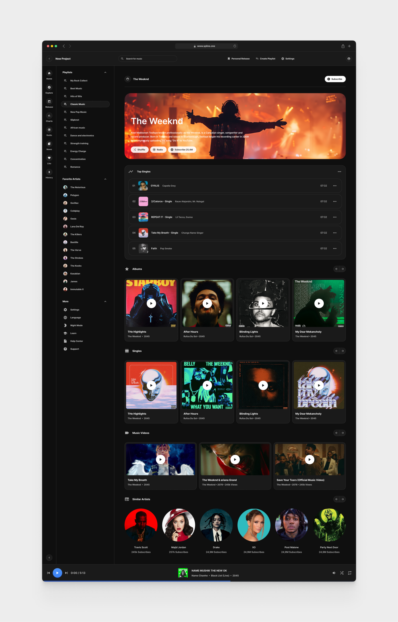 Music for Figma Templates (0033)