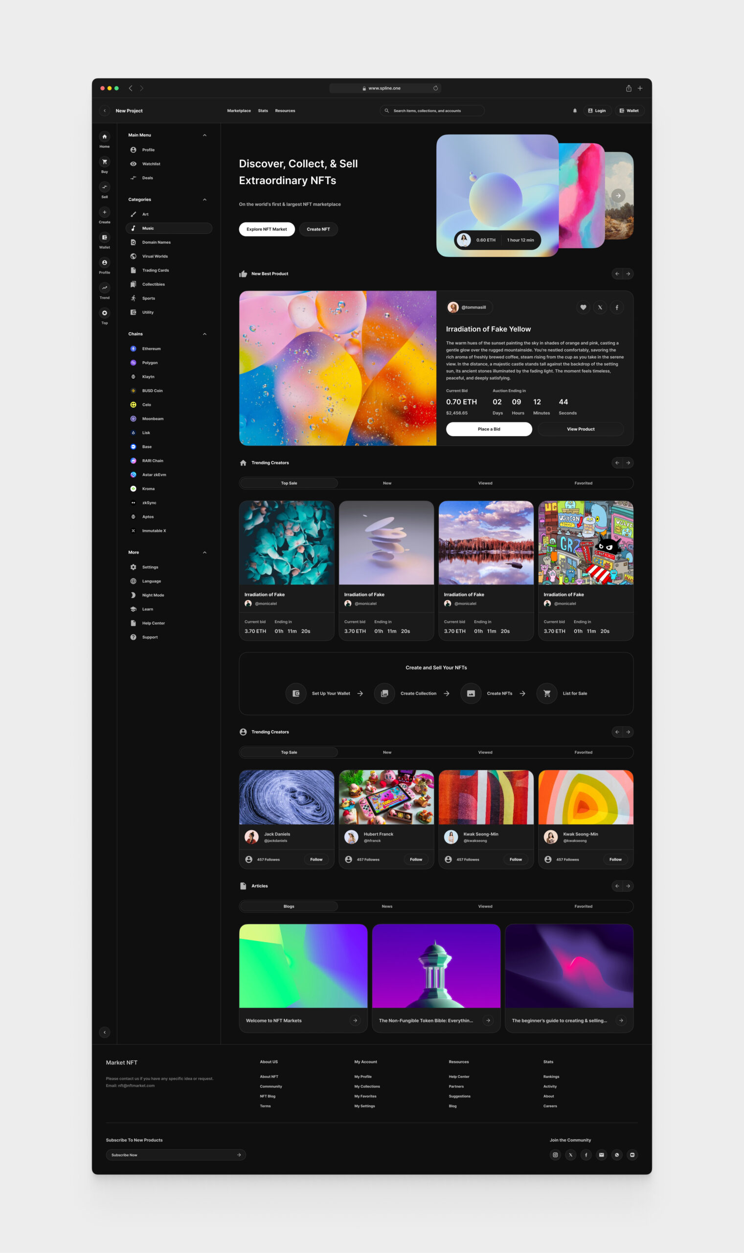 NFT for Figma Templates (0028)