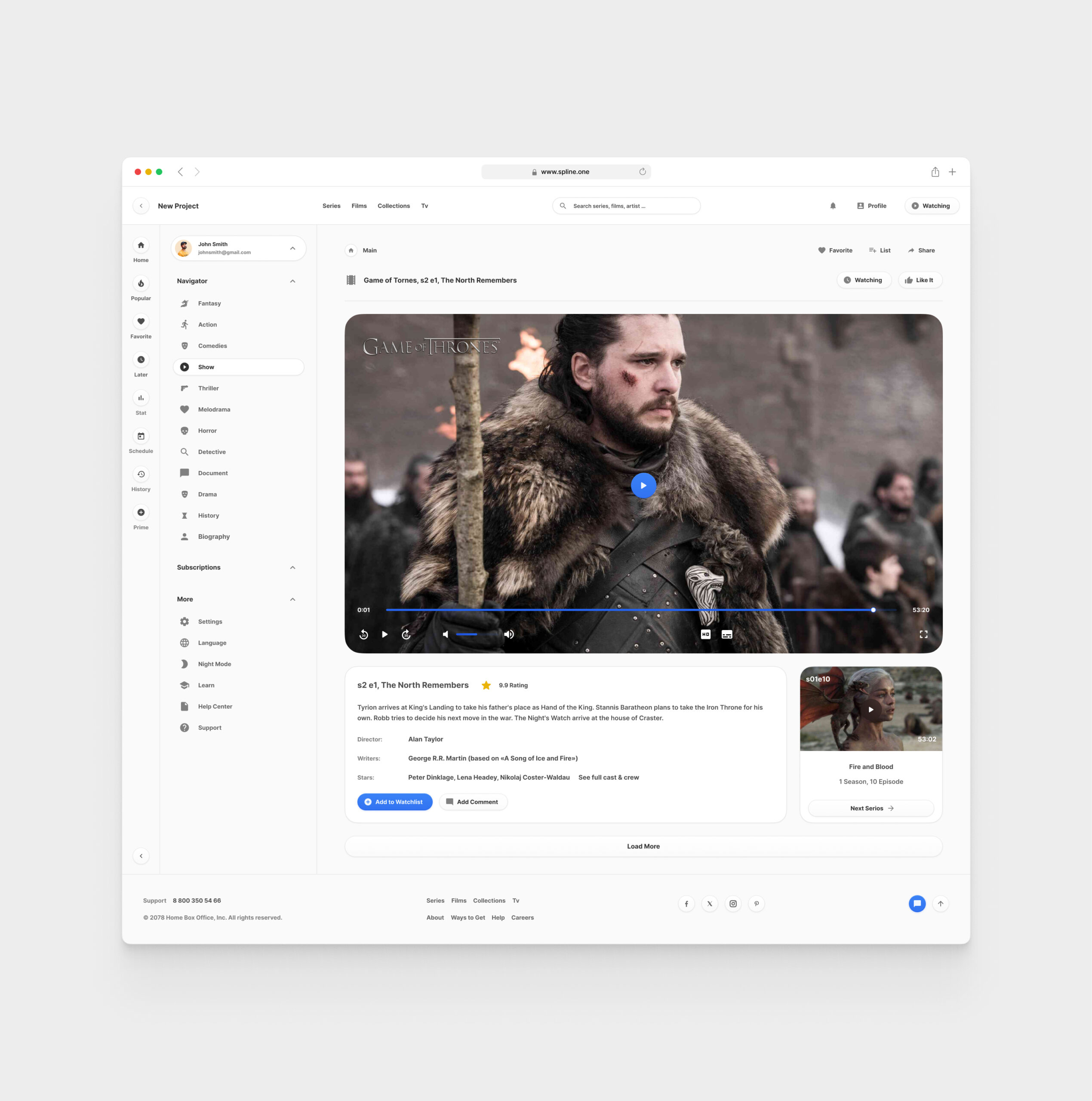 Cinema for Figma Templates (0026)