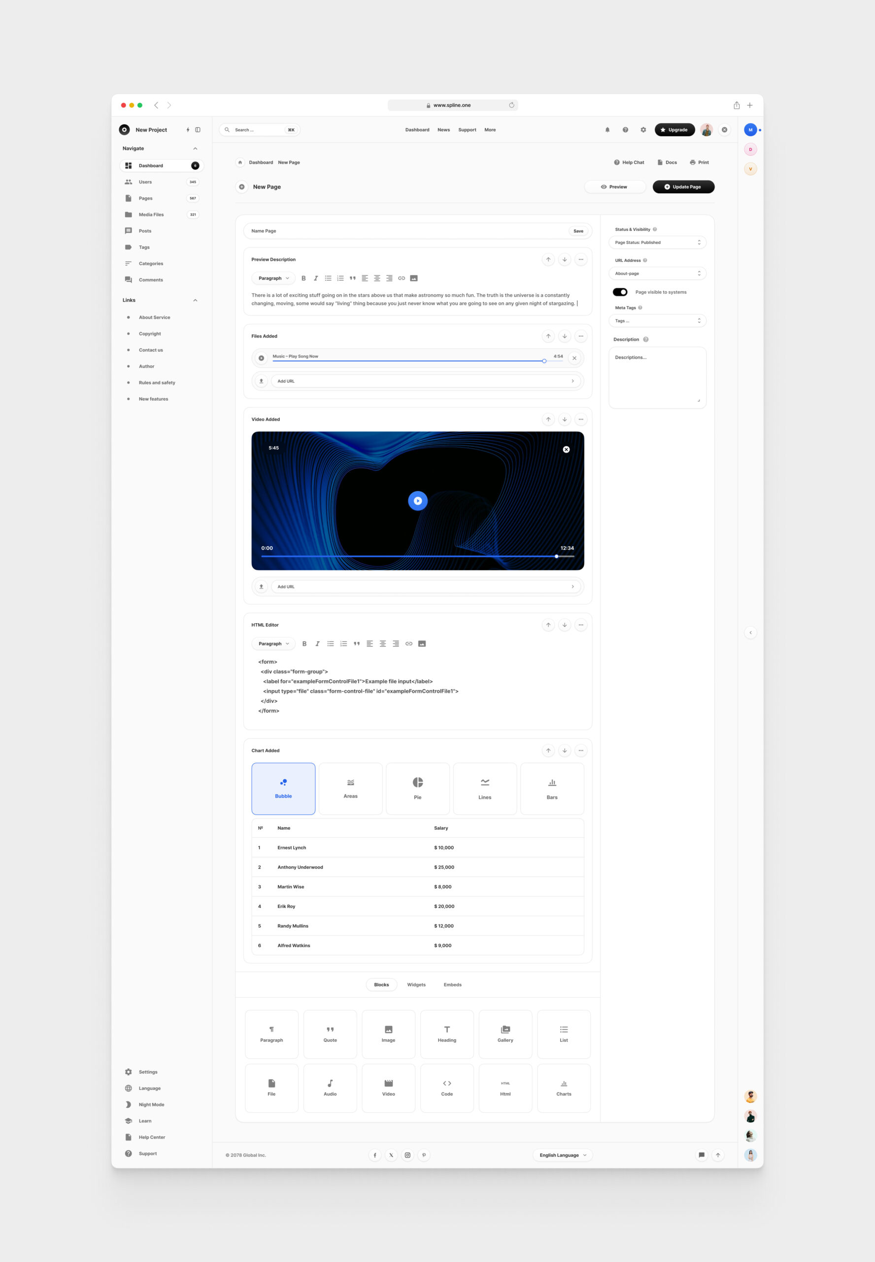 CMS for Figma Templates (0018)