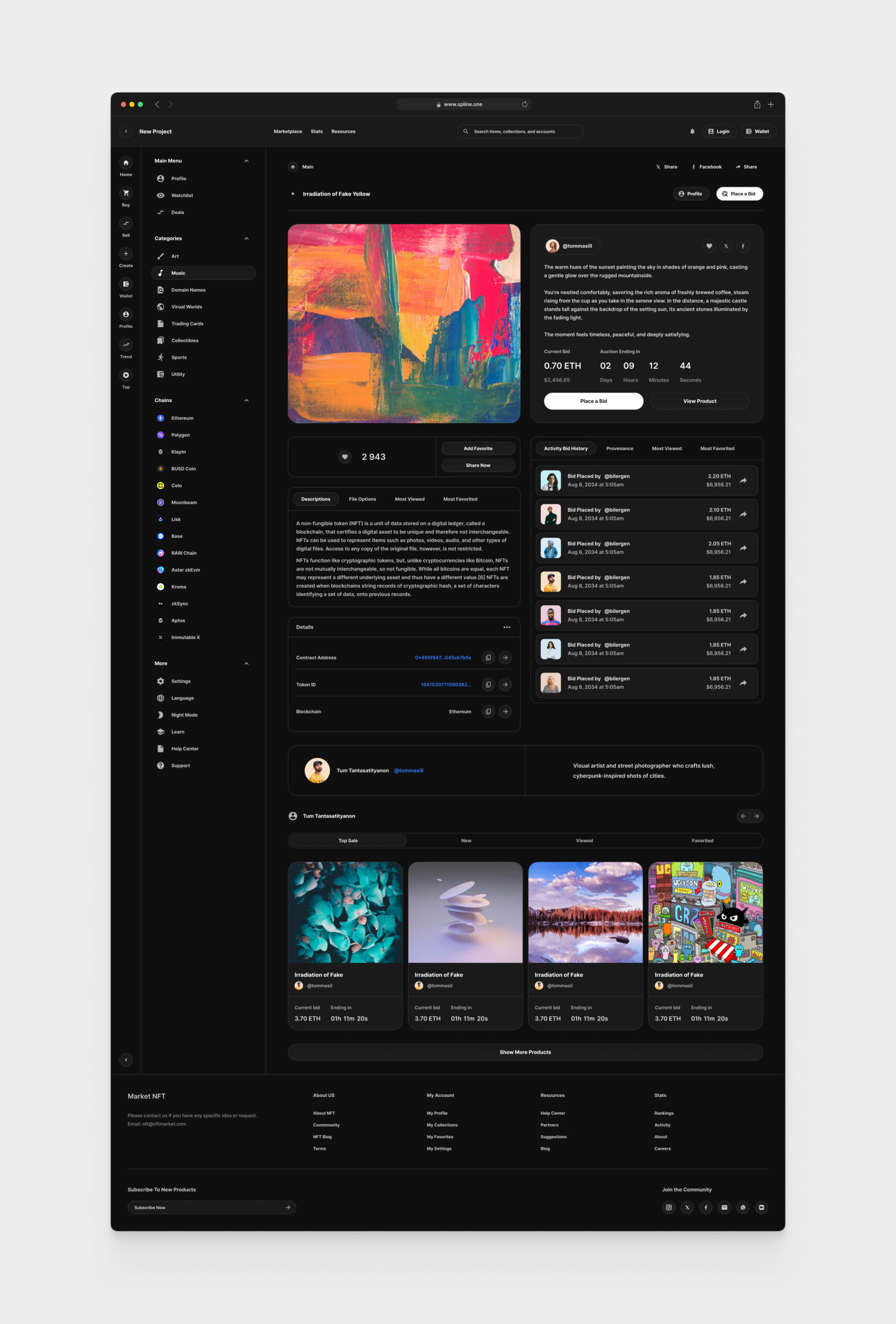 NFT for Figma Templates (0028)