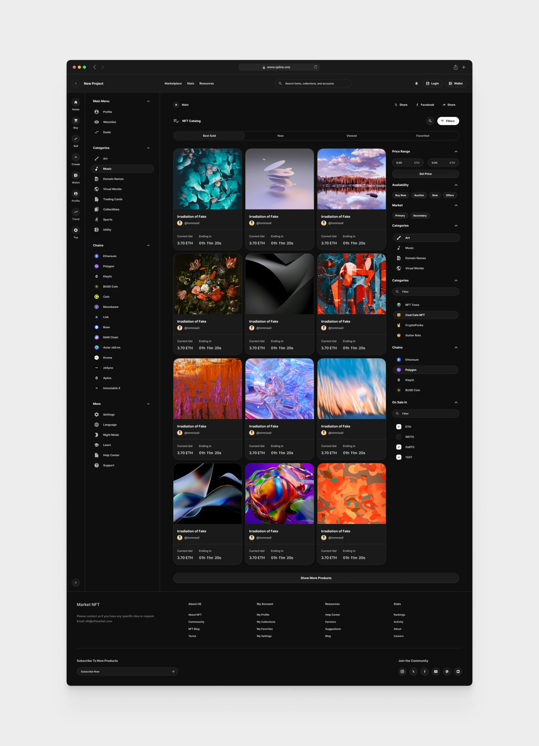 NFT for Figma Templates (0028)