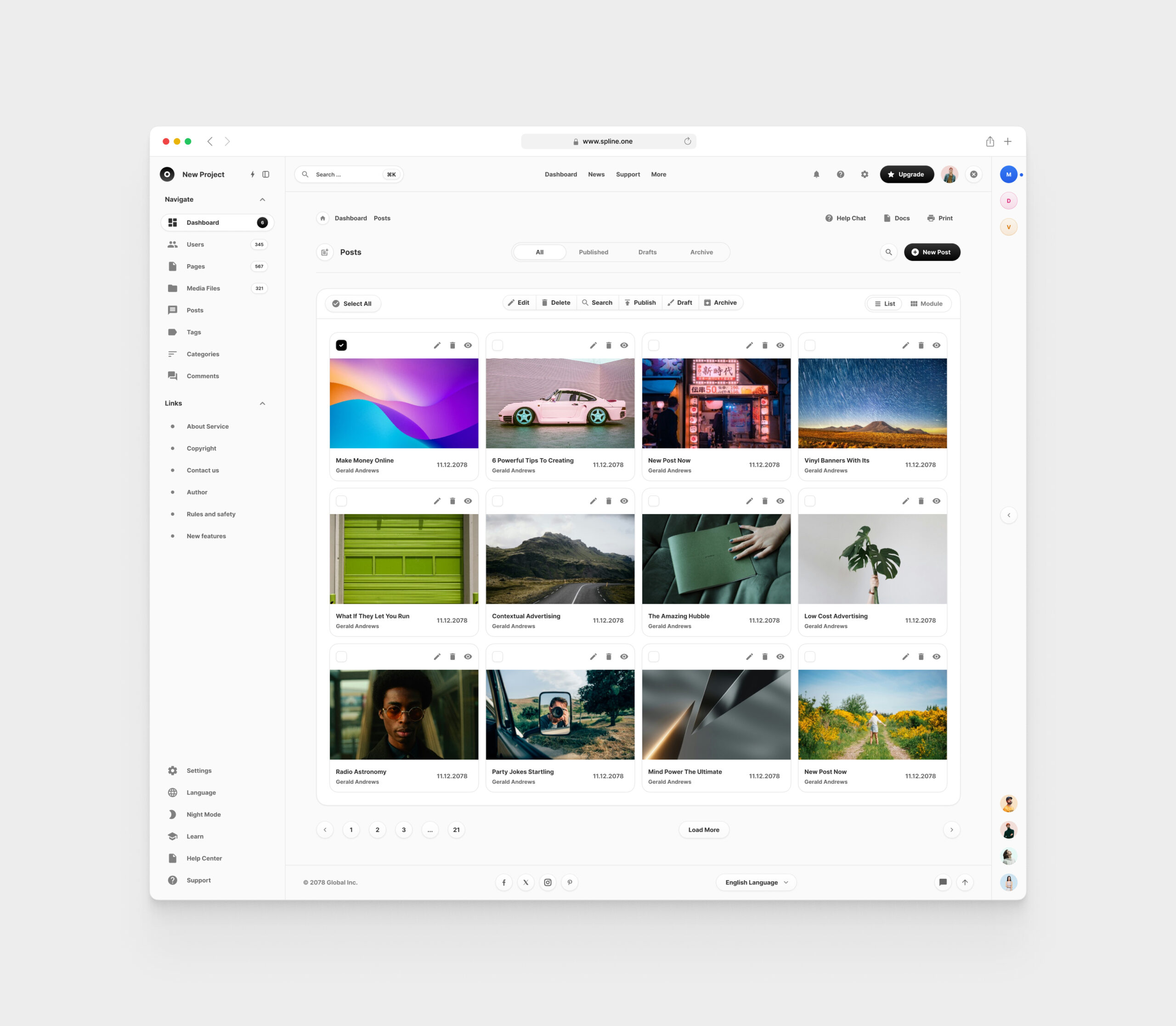 CMS for Figma Templates (0018)