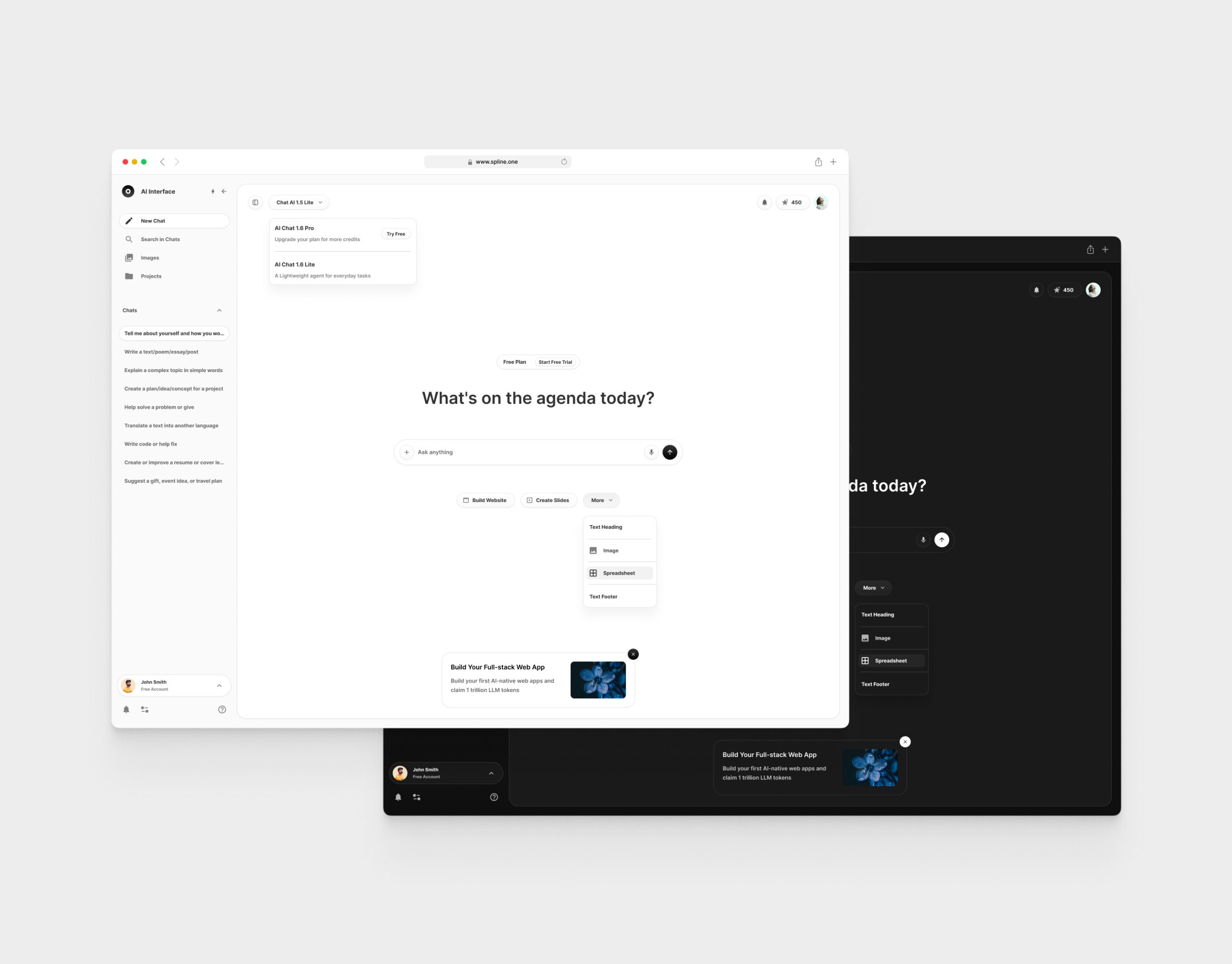 AI Chat GPT for Figma Templates (0021)