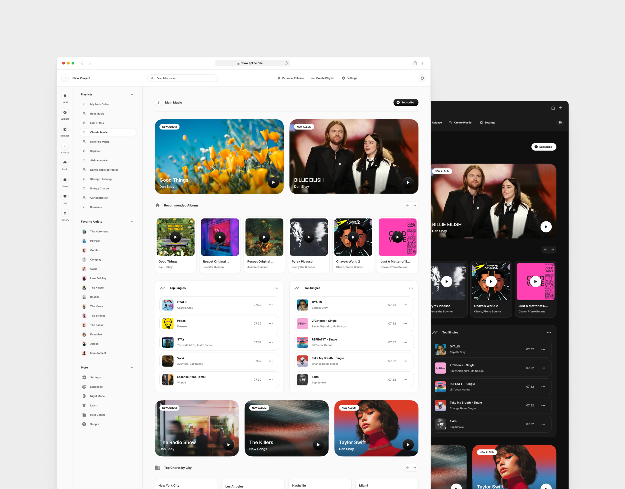 Music for Figma Templates (0033)